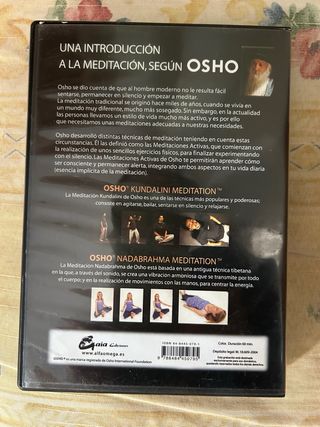 DVD Meditación Hoy Osho