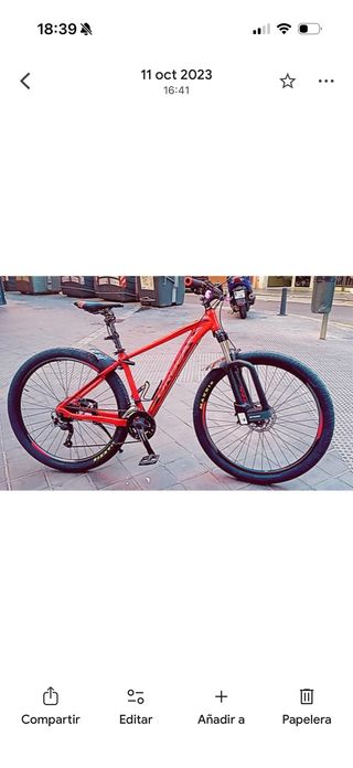 Bicicleta Orbea Montaña Roja