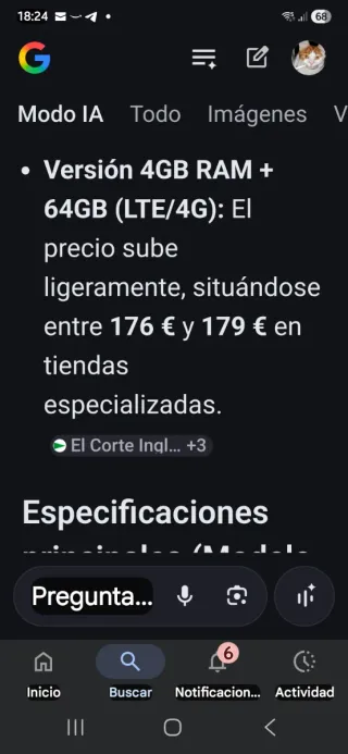 Lenovo Tab 10.1 4/64GB 4G Gris + Funda