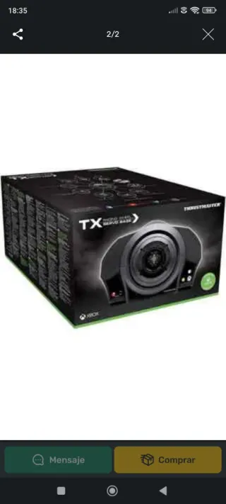 Thrustmaster pedales y servo con volantes varios