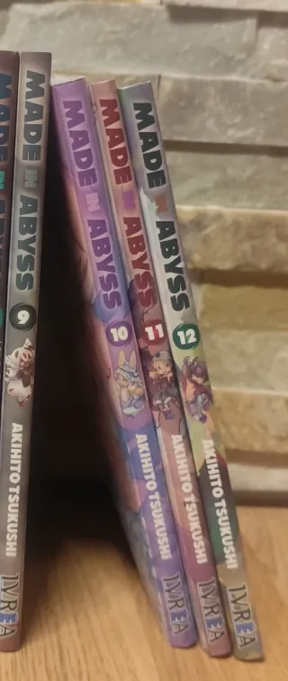 Made in Abyss Tomos del 9 a 12
