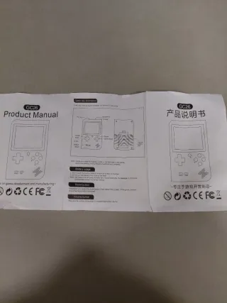 Consola Retro Portátil Azul GC26