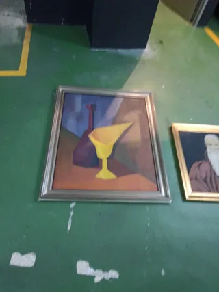 Pintura con marco 80x88