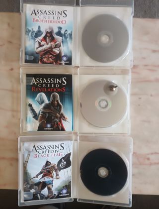 Lote Assassin's Creed PS3 (Completos)