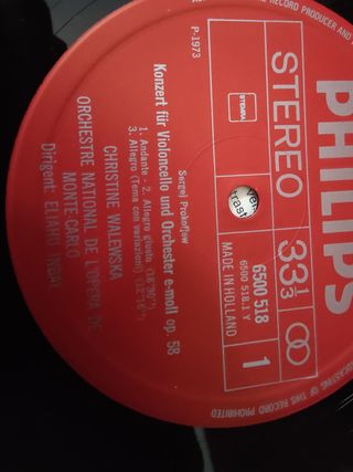 Vinilo Prokofiev/Khachaturian - Cello Concerto