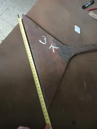 Pieza de hierro forjado