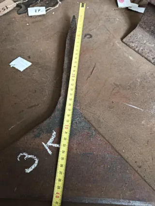 Pieza de hierro forjado