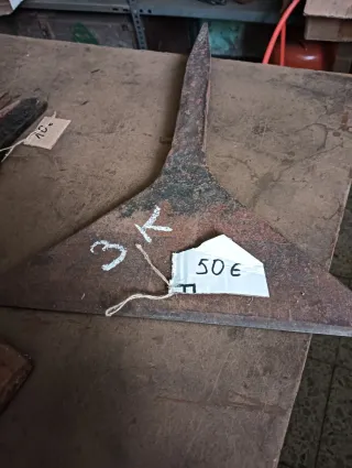 Pieza de hierro forjado