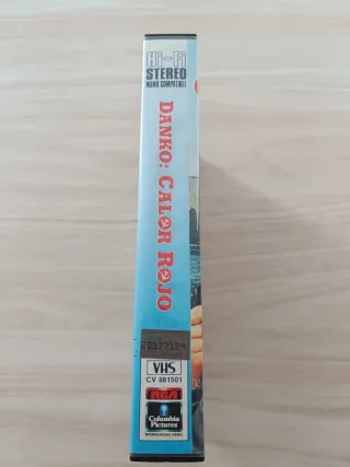 Pack 2 VHS Schwarzenegger Perseguido y Danko