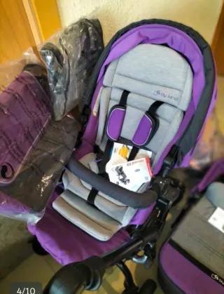 Carrito Bebé Jane Epic 3 Piezas + Accesorios