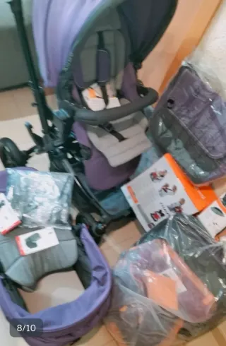 Carrito Bebé Jane Epic 3 Piezas + Accesorios