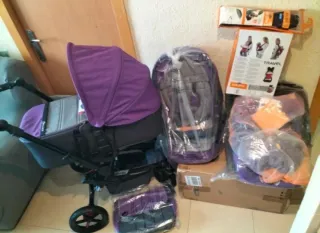 Carrito Bebé Jane Epic 3 Piezas + Accesorios