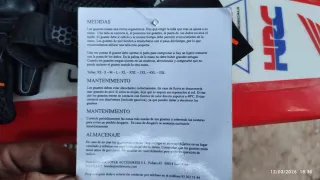 Guantes moto para niño