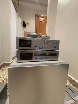 Home Cinema Sharp SD-AT50DV 1-Bit Plata