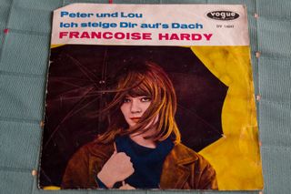 Françoise Hardy Peter und Lou / Ich steige Dir auf