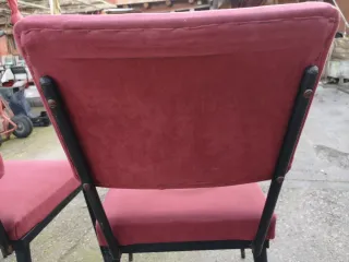 2 Sillas metálicas vintage