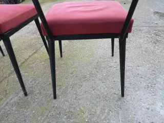 2 Sillas metálicas vintage