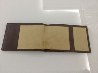 Portafoglio in pelle marrone