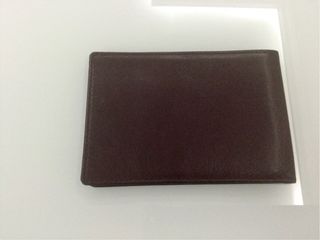 Portafoglio in pelle marrone