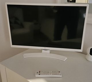 Monitor TV LG 28 HD Ready Bianco