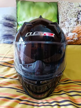 Casco Moto LS2 Negro Talla XS ECE R22-05