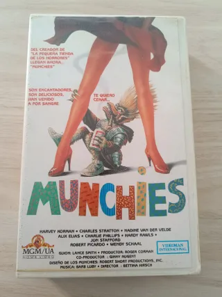 Munchies VHS Edición Videoclub Original