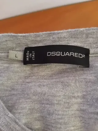 Camiseta DSQUARED2 Gris Talla M