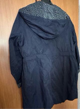 Parka azul marino talla 42
