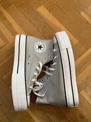 Converse All Star Grises Talla 39 Nuevas