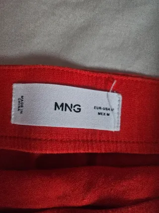 Falda mini Mango roja