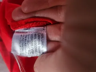 Falda mini Mango roja