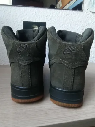 Nike Air Force 1 High Suede Verde