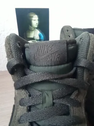 Nike Air Force 1 High Suede Verde