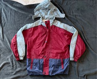 Chaqueta Vintage Roja y Azul