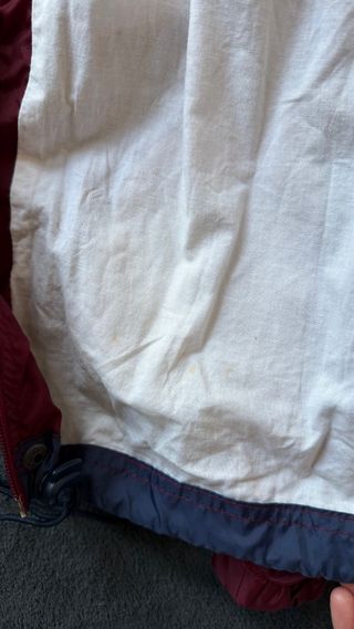 Chaqueta Vintage Roja y Azul