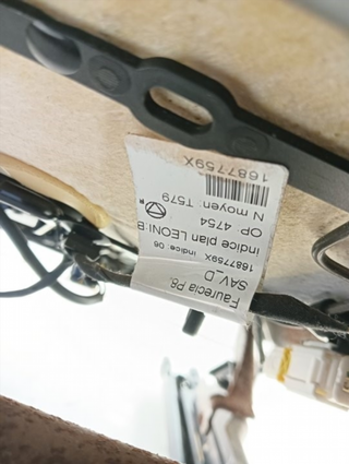 ASIENTO DELANTERO DERECHO PEUGEOT 3008 BH01