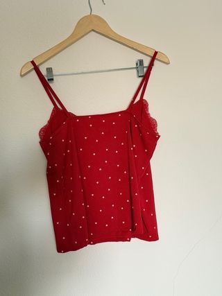 Pijama Rojo Corazones