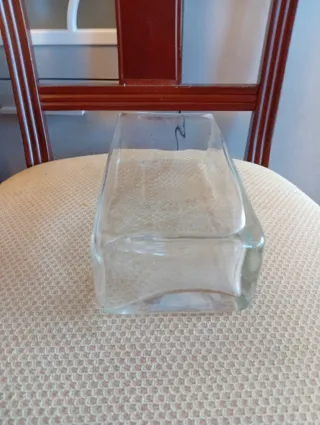 Cristal alto rectangular