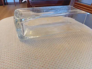 Cristal alto rectangular