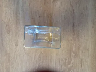 Cristal alto rectangular