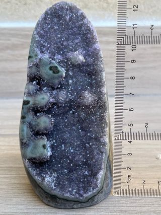 Drusa Amatista con Estalactita