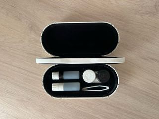 Estuche doble para gafas y lentillas