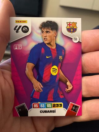 Cromo Cubarsí Adrenalyn 59 2025/2026