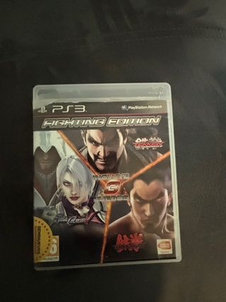 PS3 Fighting Edition - 3 Juegos