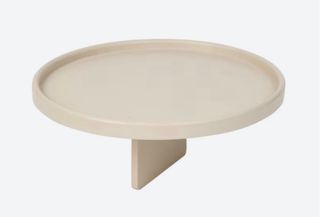 Bandeja redonda para sofá Colores: negro o beige