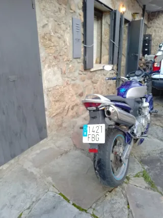 Honda CB 600F Naked Azul precio algo negociable