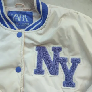 Cazadora Zara Niña NY Talla 130