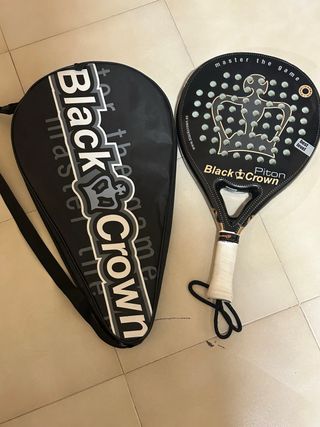 Pala de pádel Black Crown Piton