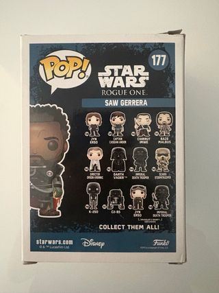 Funko Pop Star Wars Saw Gerrera 177