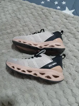 Zapatillas Steve Madden Beige/Rosa Talla 38